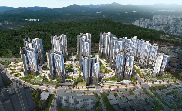 라엘에스 조감도. [사진제공=롯데건설]