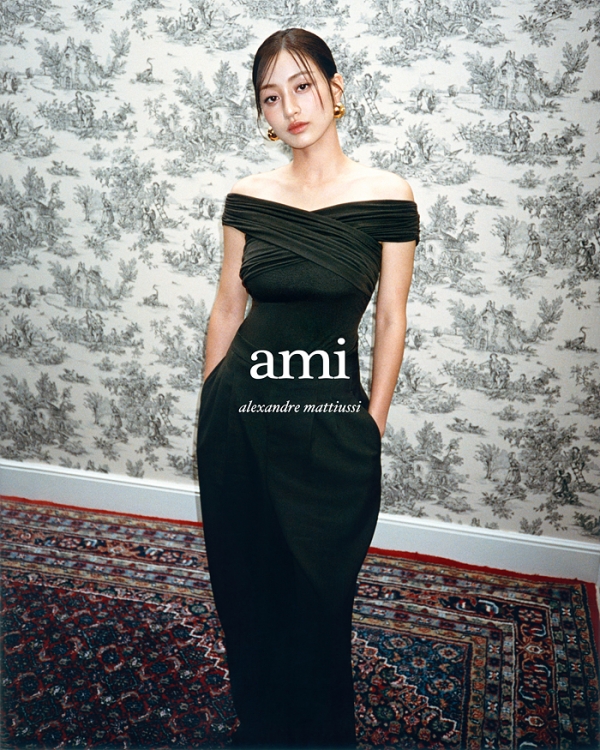아미, 지효와 24FW 캠페인 진행. [사진=삼성물산]