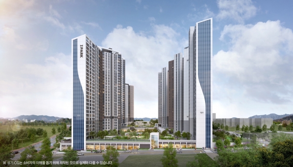 천안 아이파크 시티 투시도. [사진제공=HDC현대산업개발]