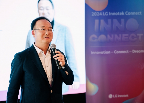 Inno Connect에 참가한 LG이노텍 문혁수 대표 [사진=LG이노텍]