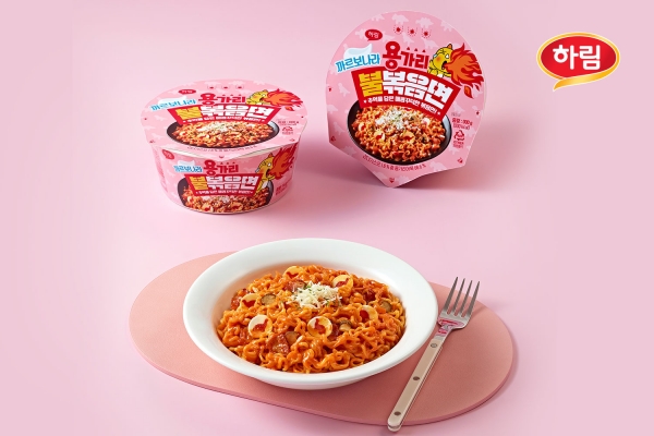 하림 용가리불볶음면 까르보나라
