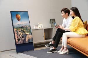 "TV, 세로로 본다" 삼성전자 '더 세로' 온라인 판매 시작