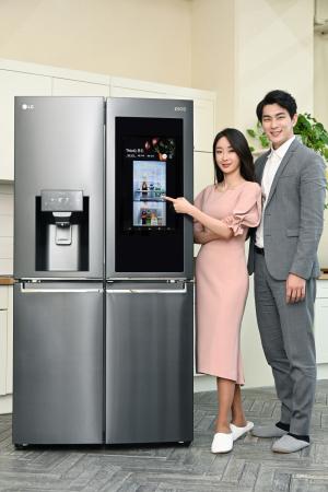 LG전자, '디오스 스마트 얼음정수기 냉장고' 출시