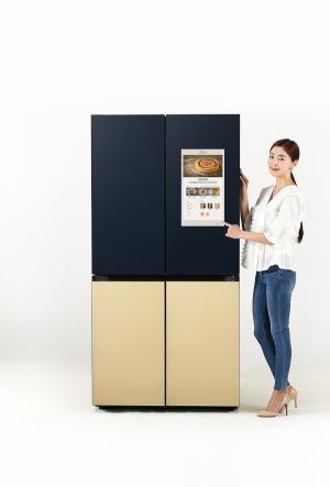 삼성전자, '비스포크 냉장고 패밀리허브' 신제품 출시