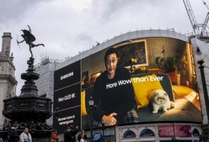 삼성전자, 영국 피카딜리 광장서 'Neo QLED 8K' 대형 옥외광고 펼쳐