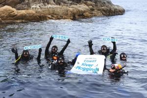 코웨이, 수중 환경 정화를 위한 임직원 플로빙 봉사활동 전개