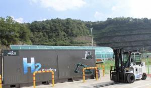 군산시, 국내 최초 건설·산업기계 연구용 수소충전소 준공식 개최