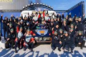 현대자동차, 2024 WRC 스웨덴 랠리 우승···"2연속 우승"