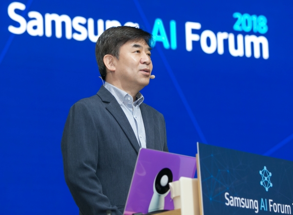 김현석 삼성전자 CE부문장(사장)이 삼성이 생각하는 인공지능에 대해 밝혔다. 사진=삼성전자