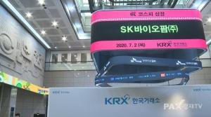 SK바이오팜, '코스피200 편입' 자금유입 기대감에  7%대 상승