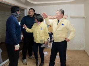 장세일 영광군수, 집중호우 피해 현장 점검